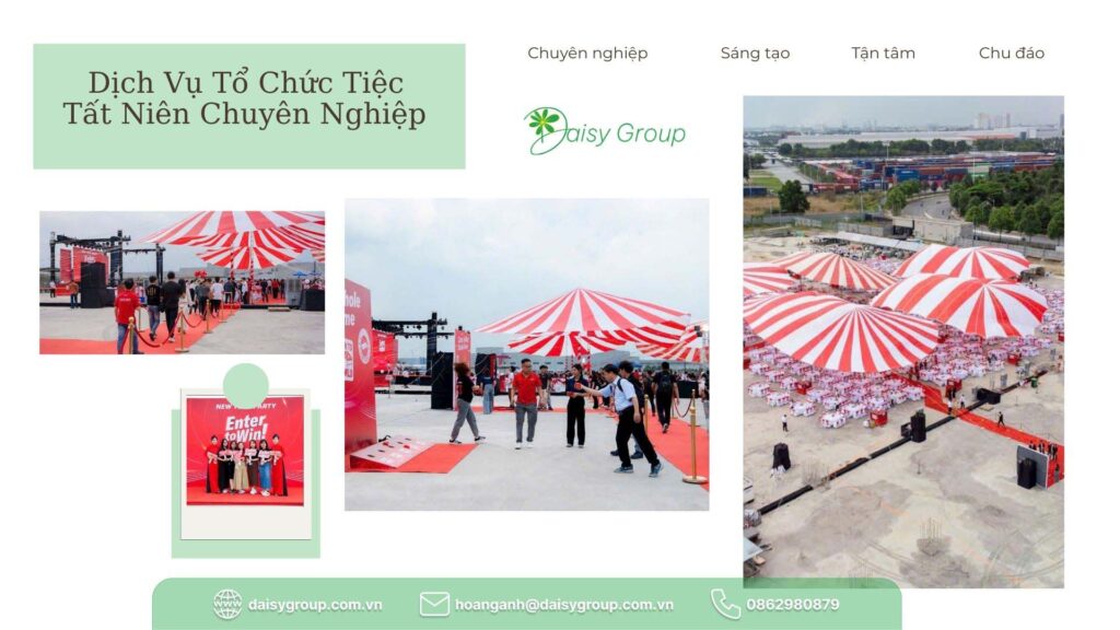 DỊCH VỤ TỔ CHỨC TIỆC TẤT NIÊN 