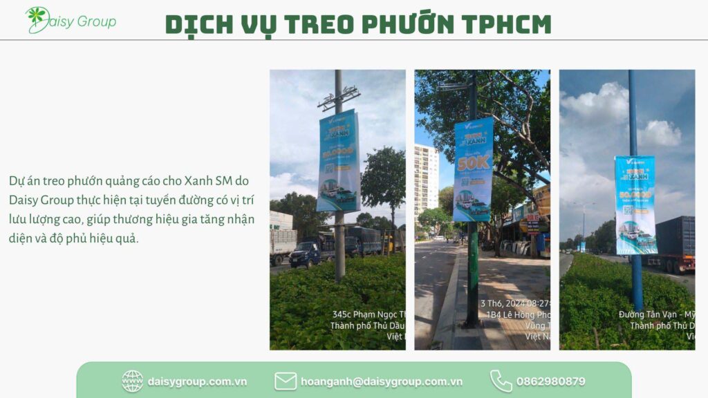 Dịch vụ treo phướn TPHCM