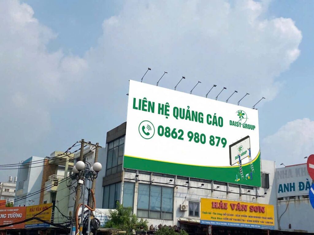 Cho thuê pano ngoài trời đắc địa Trường Chinh - Phan Huy Ích