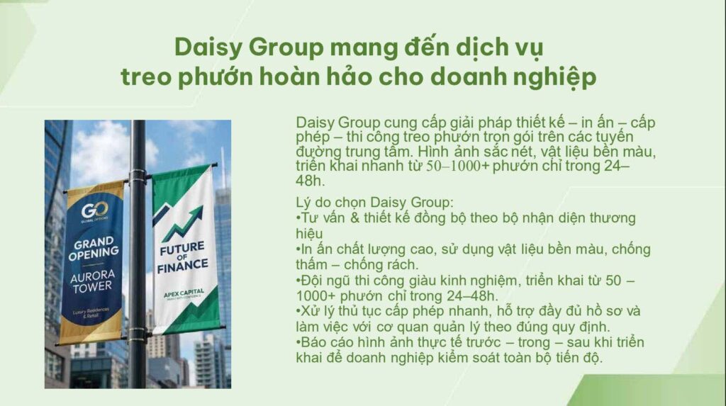 Treo Phướn Toàn Quốc - Tăng 300% Lượng Khách Hàng Với 5 Bước