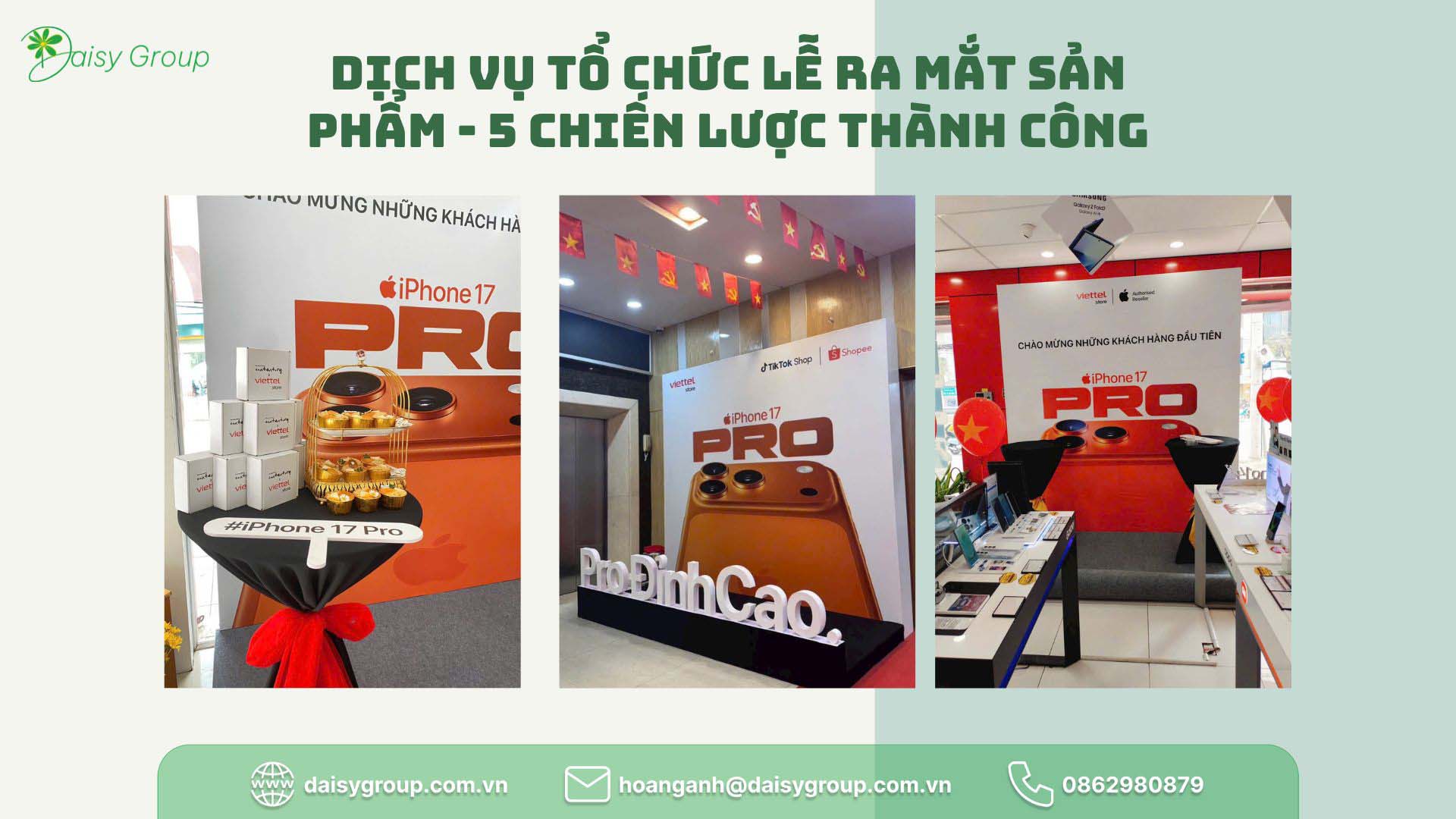 Dịch Vụ Tổ Chức Lễ Ra Mắt Sản Phẩm – 5 Chiến Lược Thành Công