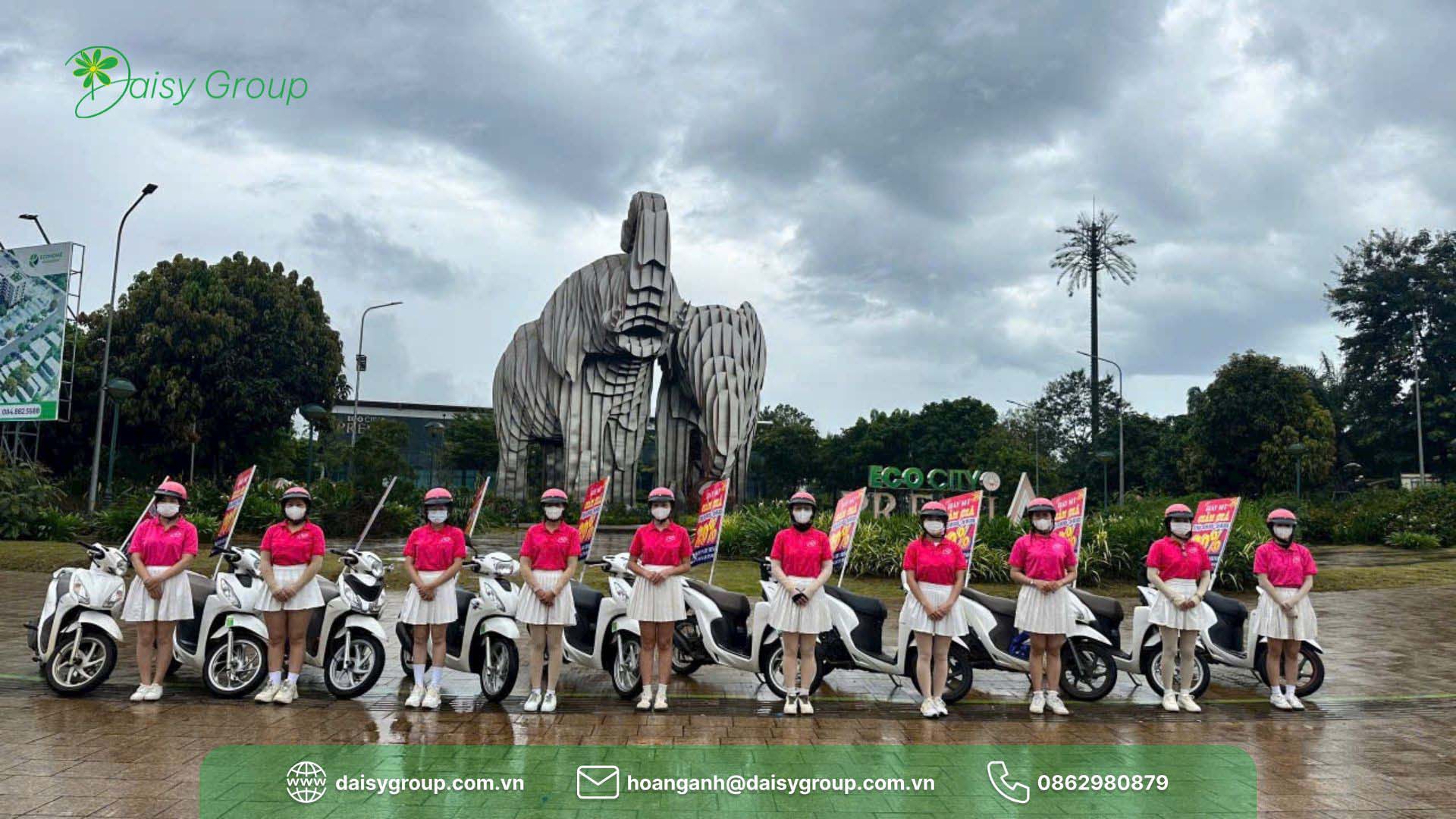 Dịch Vụ Roadshow Xe Máy Trọn Gói Tại Daisy Group