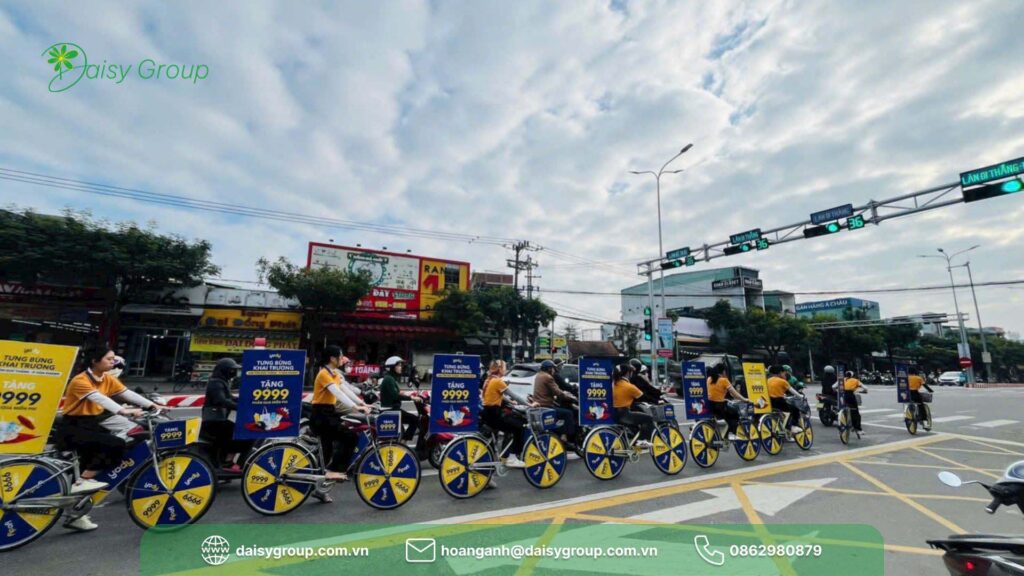 Roadshow Xe Đạp - Hình Thức Marketing Chi Phí Thấp