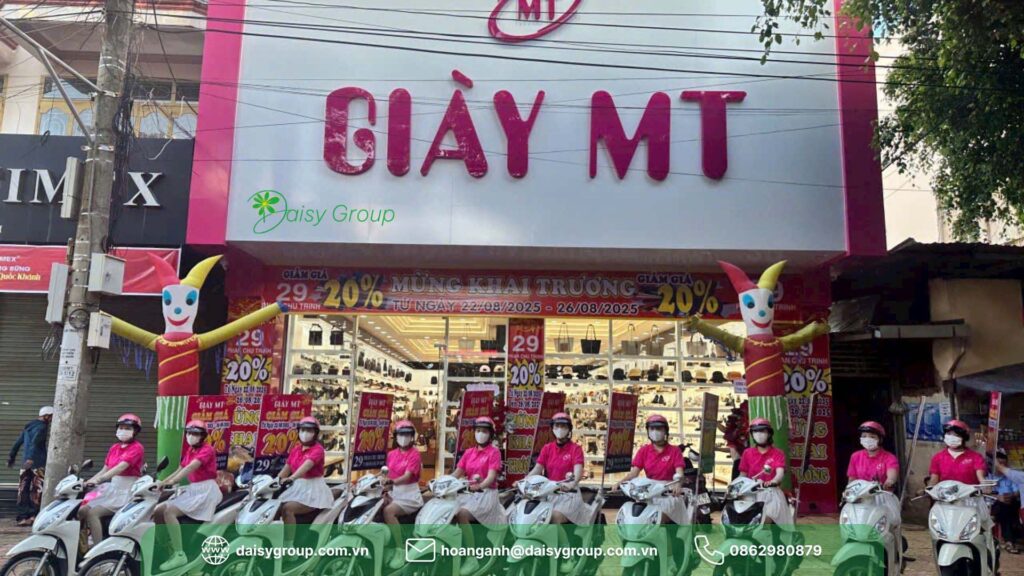 Dịch Vụ Roadshow Xe Máy Trọn Gói Tại Daisy Group