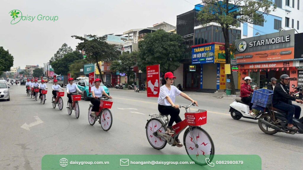 Roadshow Xe Đạp - Hình Thức Marketing Chi Phí Thấp
