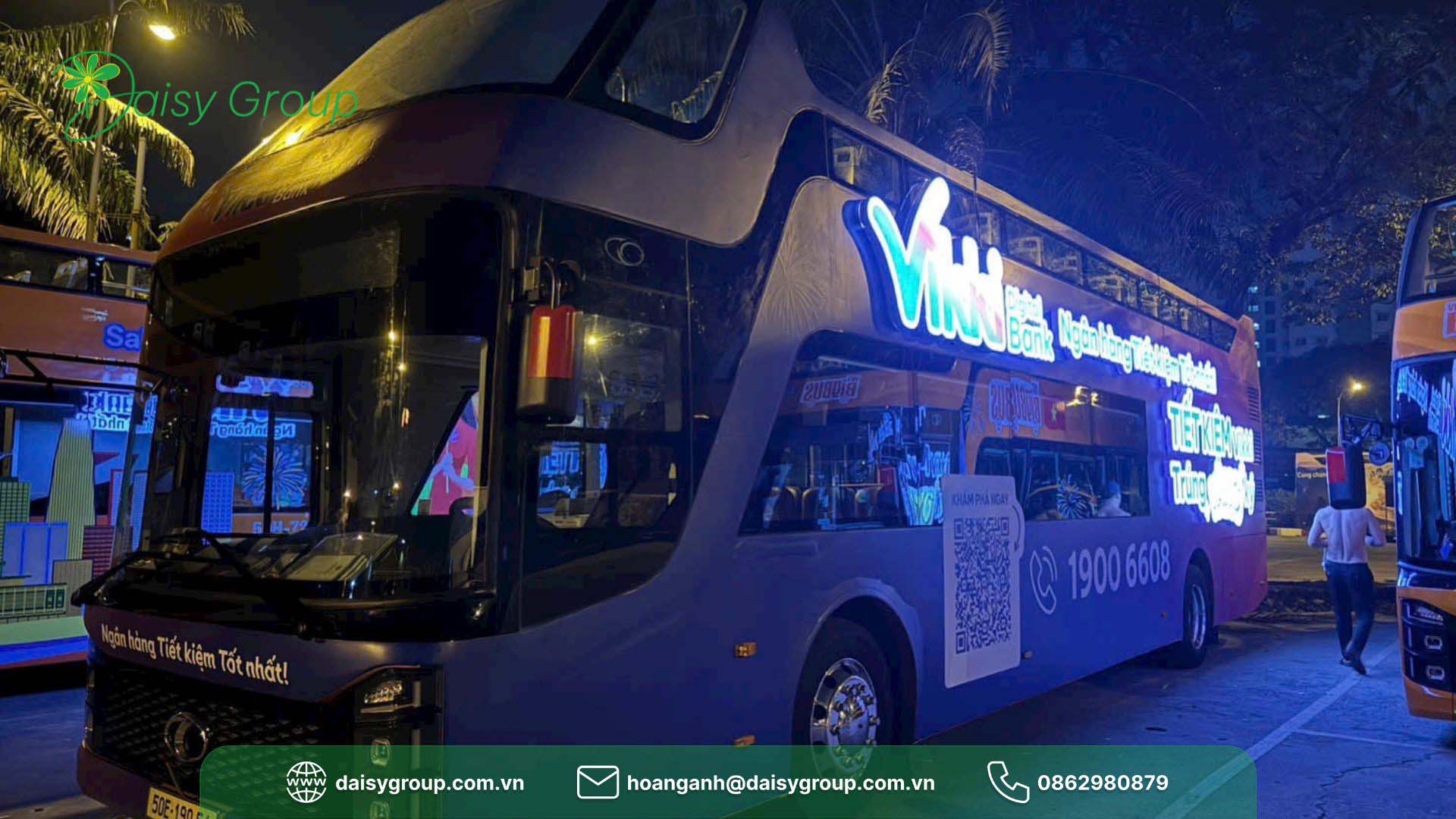 Dịch Vụ Roadshow Xe Bus 2 Tầng TPHCM, Trọn Gói 2026